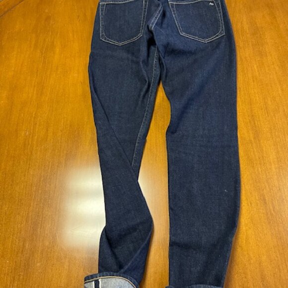Rag & Bone Dark Blue Denim Jeans Fit 1 Mens - Picture 8 of 10
